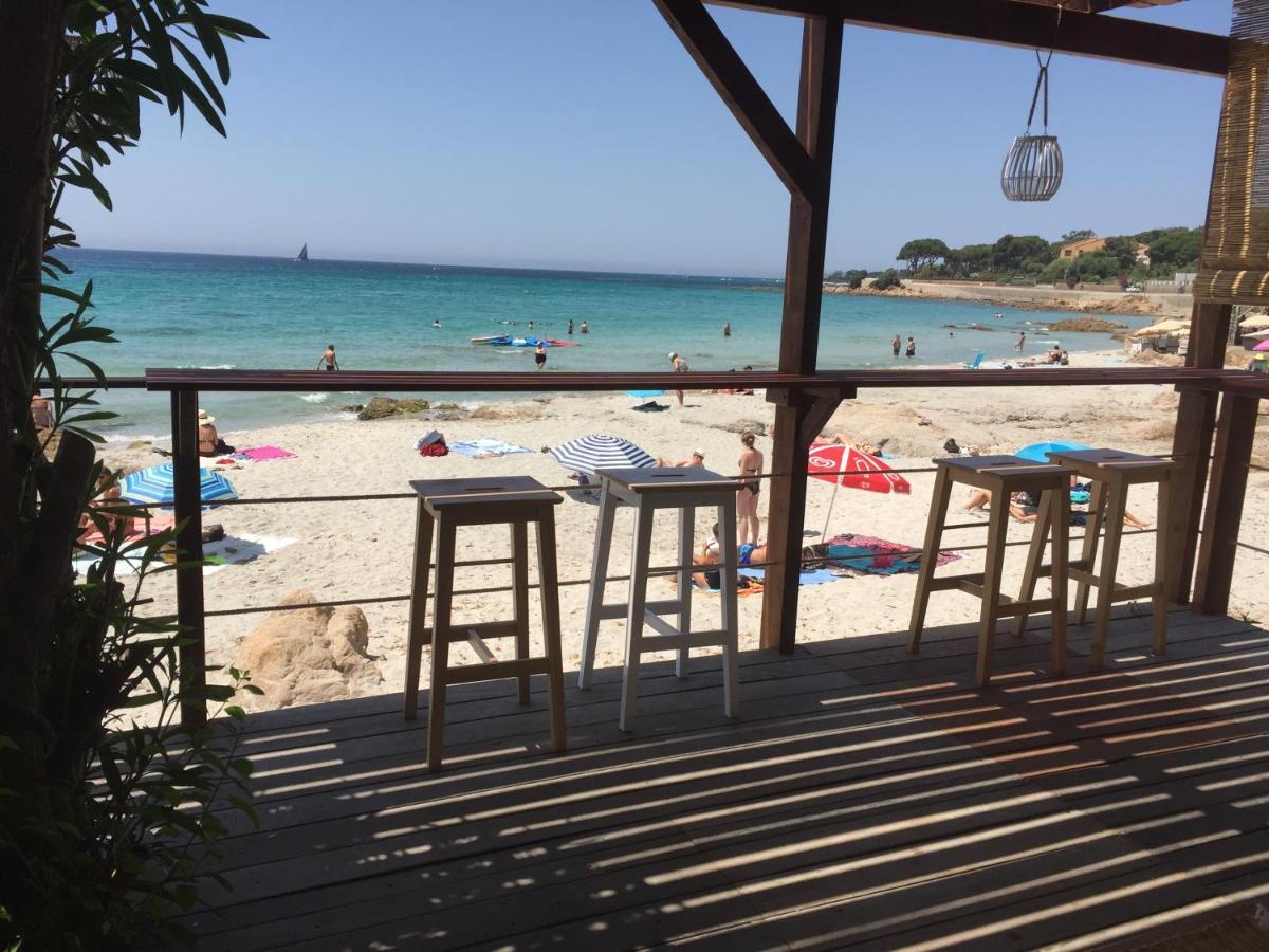 Ajaccio Magnifique T2 37M2 Centre Ville Vue Mer Au Bord De La Plage Neuf 4 Couchages Balcon Parking Prive Ferme Clim Wifi Екстериор снимка